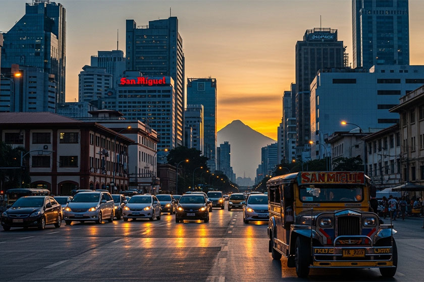 フィリピンと日本の時差は1時間!時差ボケ対策やフライト時間を解説